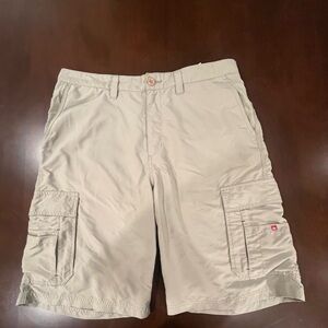 Quiksilver Light Tan Cargo Shorts